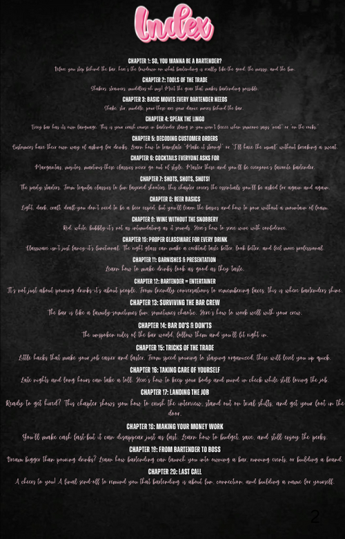 Your First Pour: A Beginner’s Bartending Guide