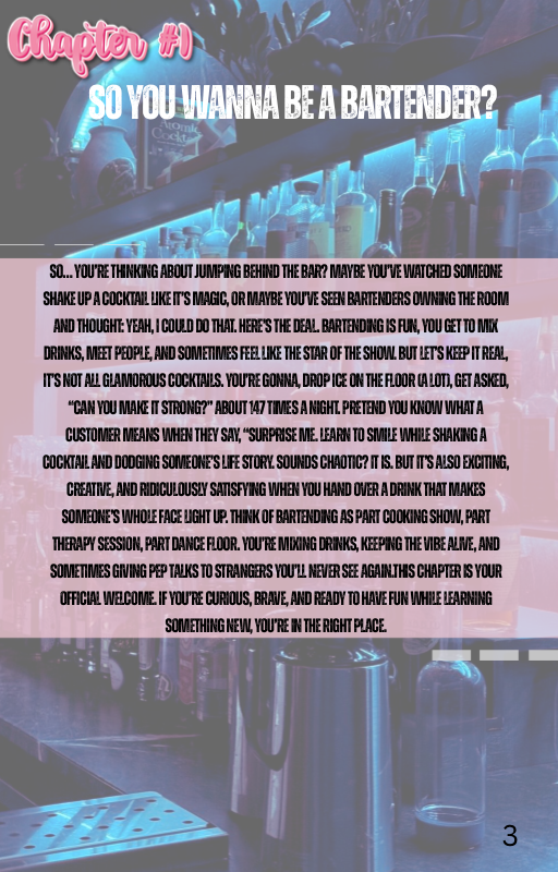 Your First Pour: A Beginner’s Bartending Guide